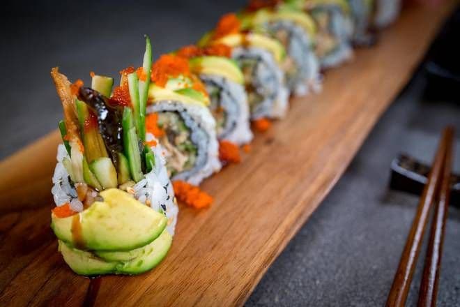 Midori (Green) Dragon Roll