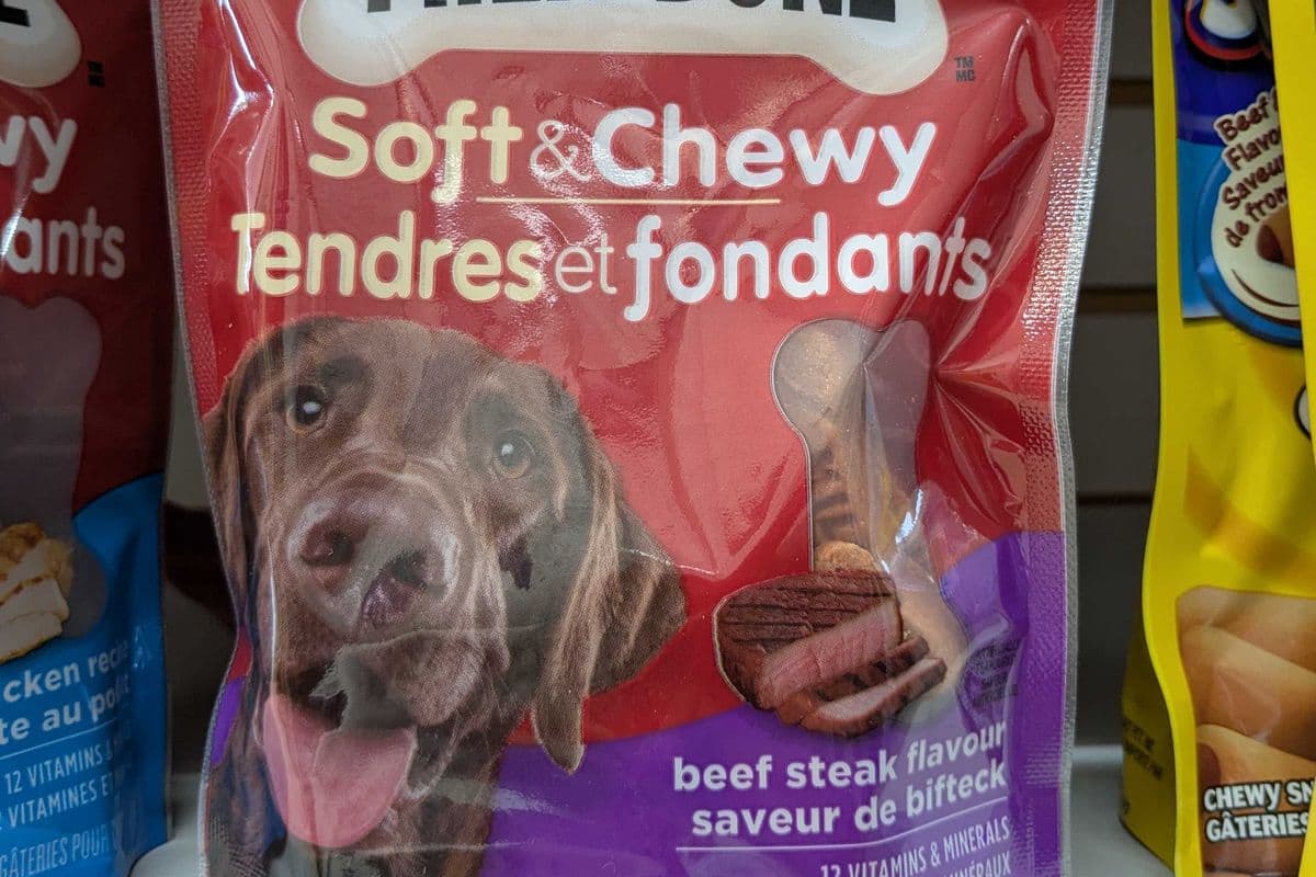 Milk bone soft and chewy tendres(beef steak) "for dogs" (113g) (2950 Cal)