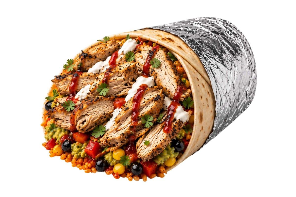 Jerk Chicken Burrito (New)