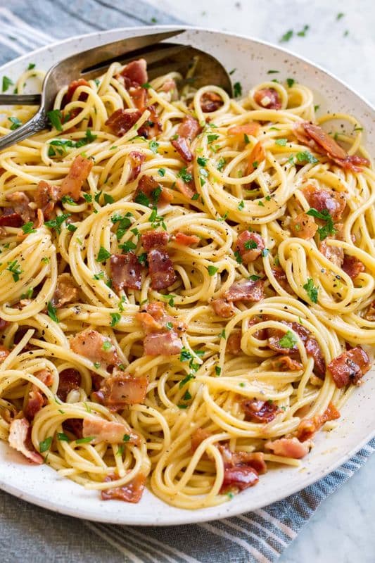 Fettuccini Carbonara