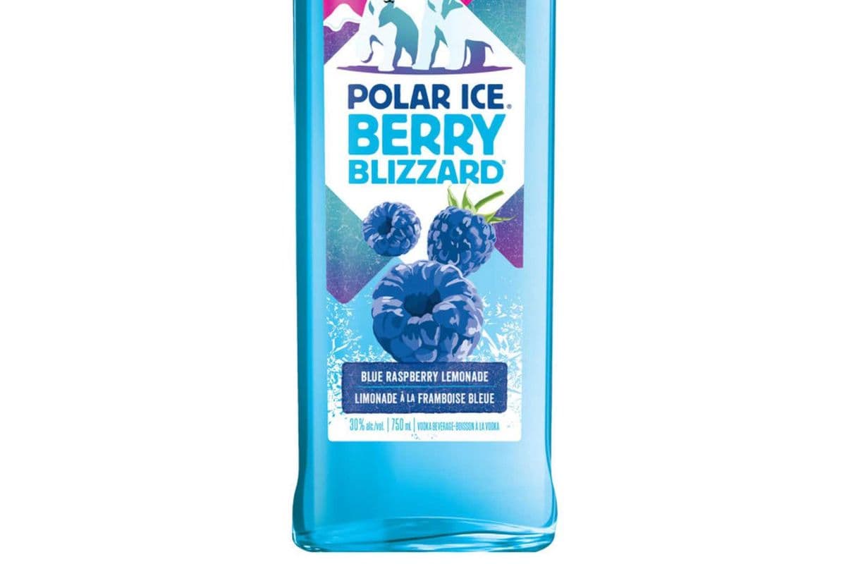 POLAR ICE BERRY BLIZZARD FLAVOURED VODKA (1 x 750 ml)