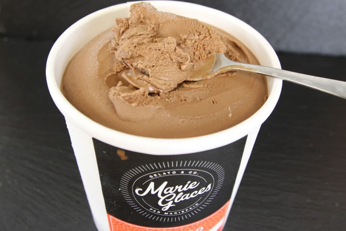 Gelato chocolat noir 70 % (500 ml)