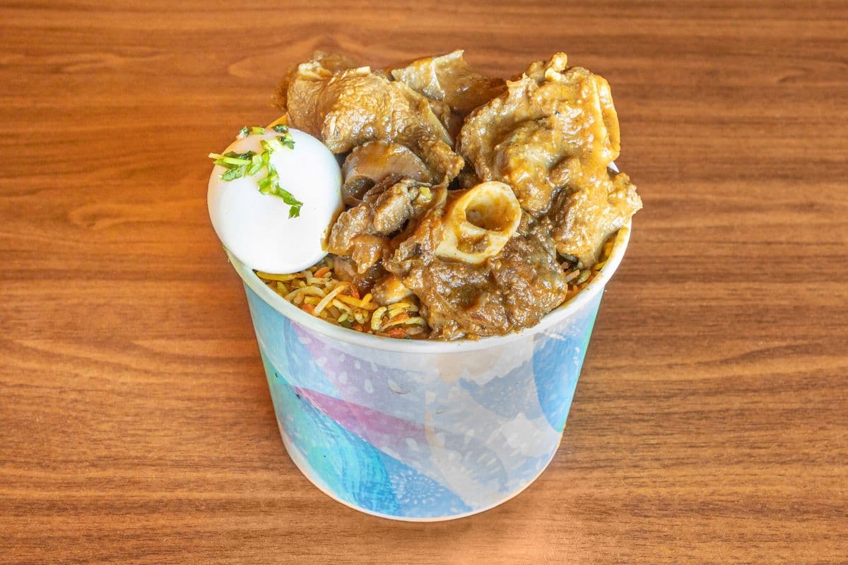 GOAT Biryani (Bone-In, Halal, Gluten-free)