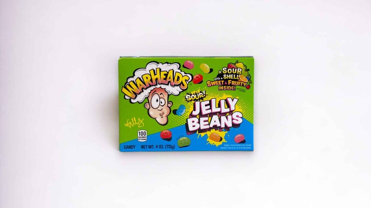 Warheads Jelly Beans Theatre Box