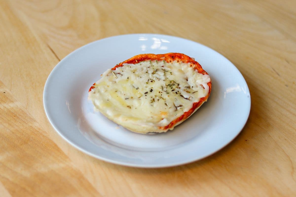 Pizza Bagel Cheese