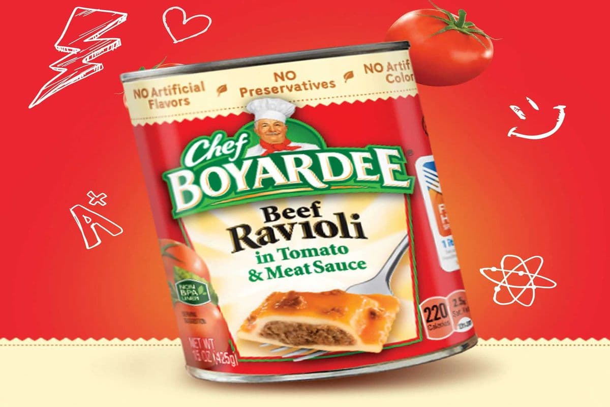 Chef Boyardee Beef ravioli 425 g