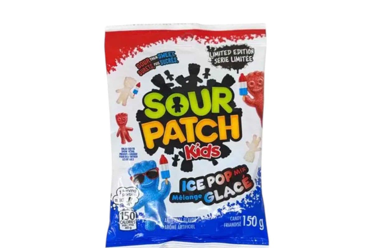 Sour Patch Kids Ice Pop Mix (150gm) (150 Cal)