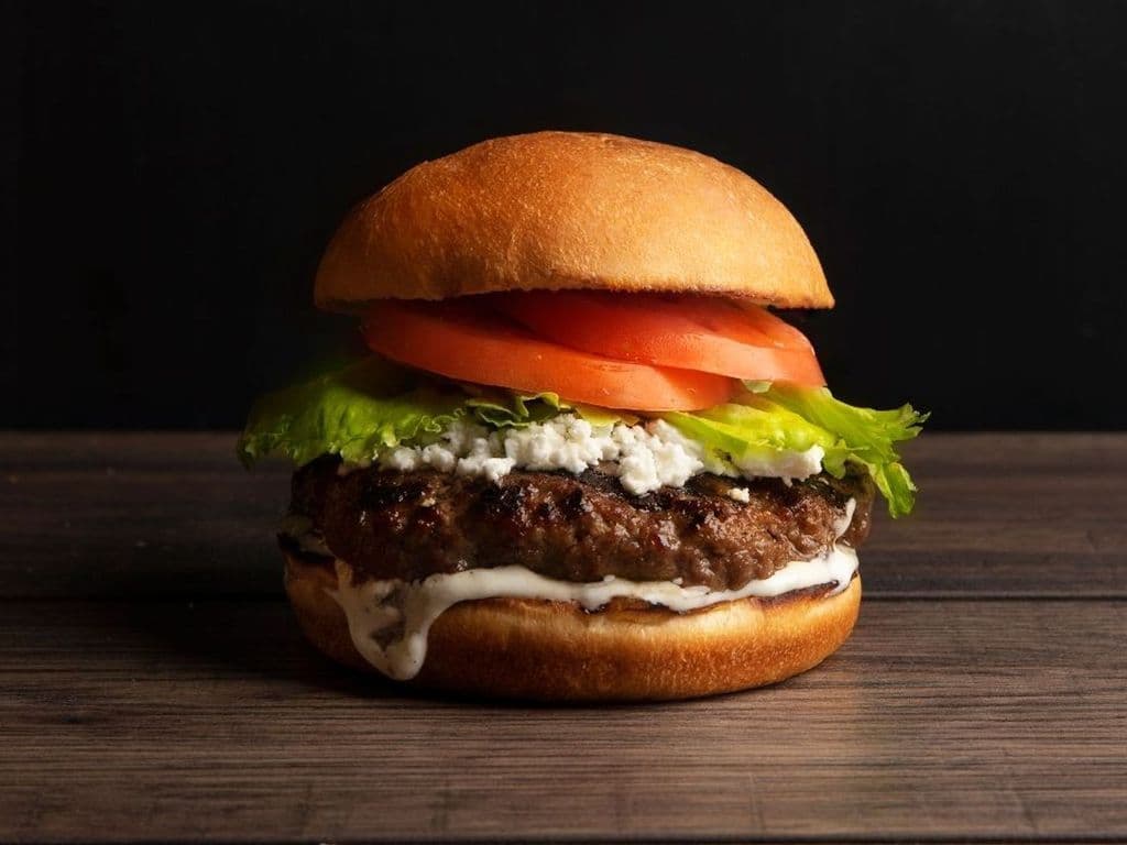 Greek Burger & Side