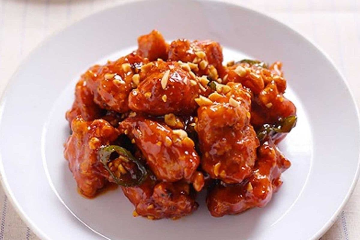 Poulet désossé assaisonné sucré et épicé / Boneless Seasoned Sweet and Spicy Chicken