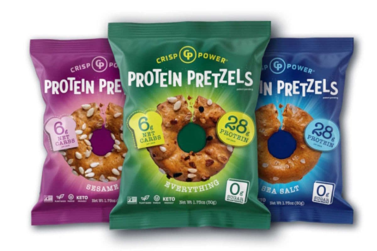 Crisp Power Keto Protein Pretzels