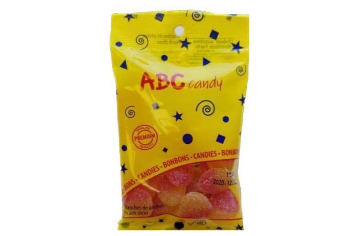 ABC Candy - Sac - Tranches de Pêches / Bag - Peach Slices (100 g)