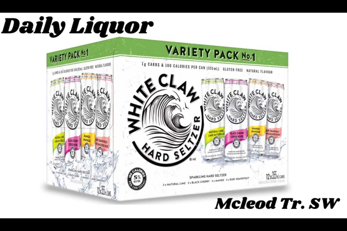 WHITE CLAW VARIETY PACK #1 12 CANS (1 x 12 CANS)
