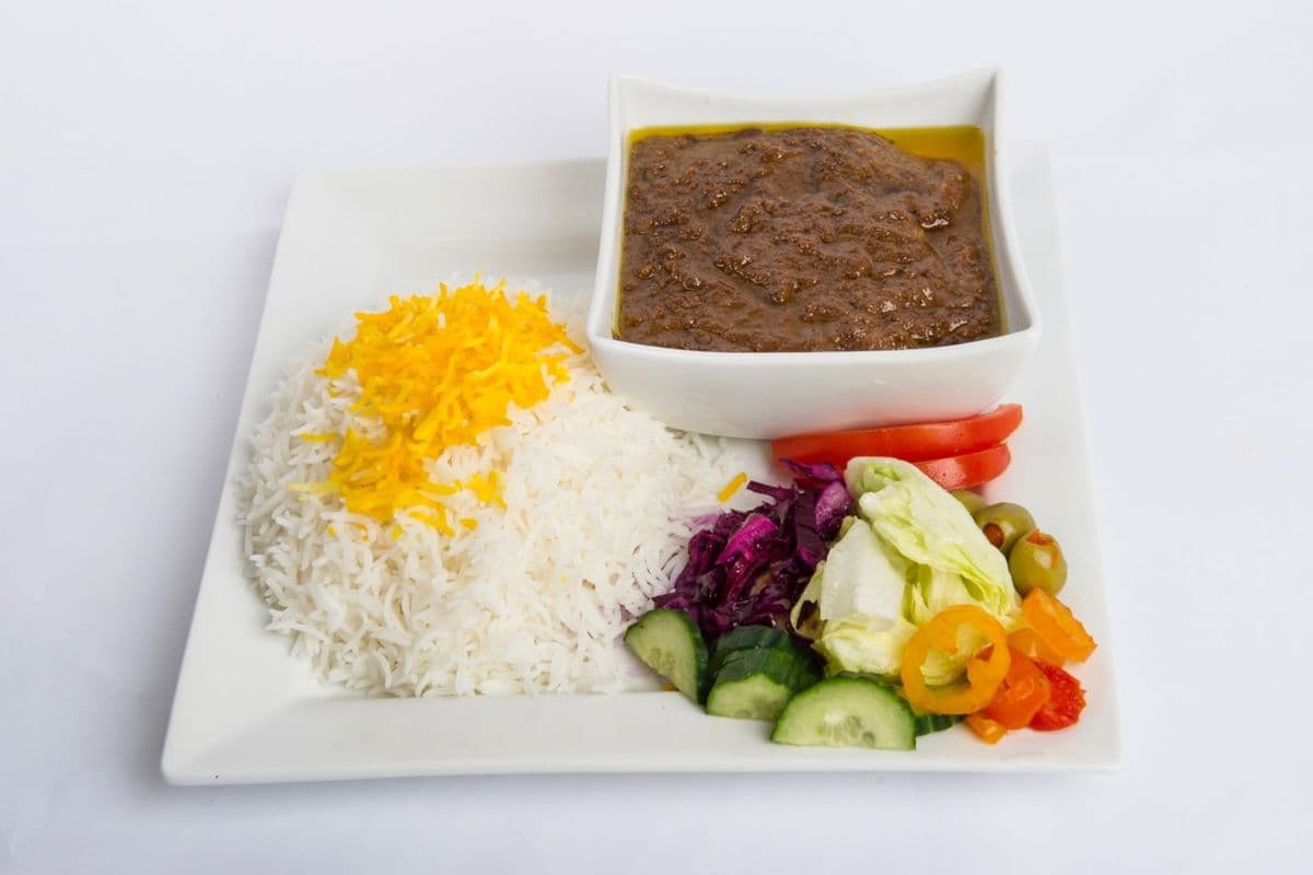 15. Fesenjoon with Rice