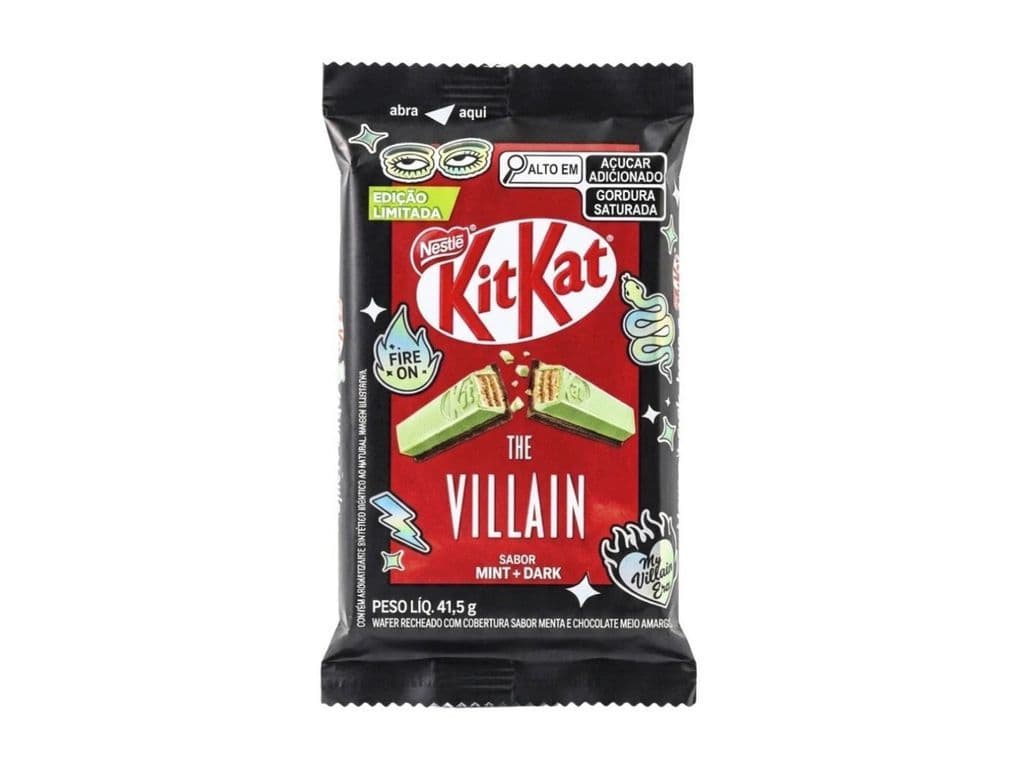 KitKat Mint and Dark Chocolate Brazilian Wafer Bar 41.5g South American Snack