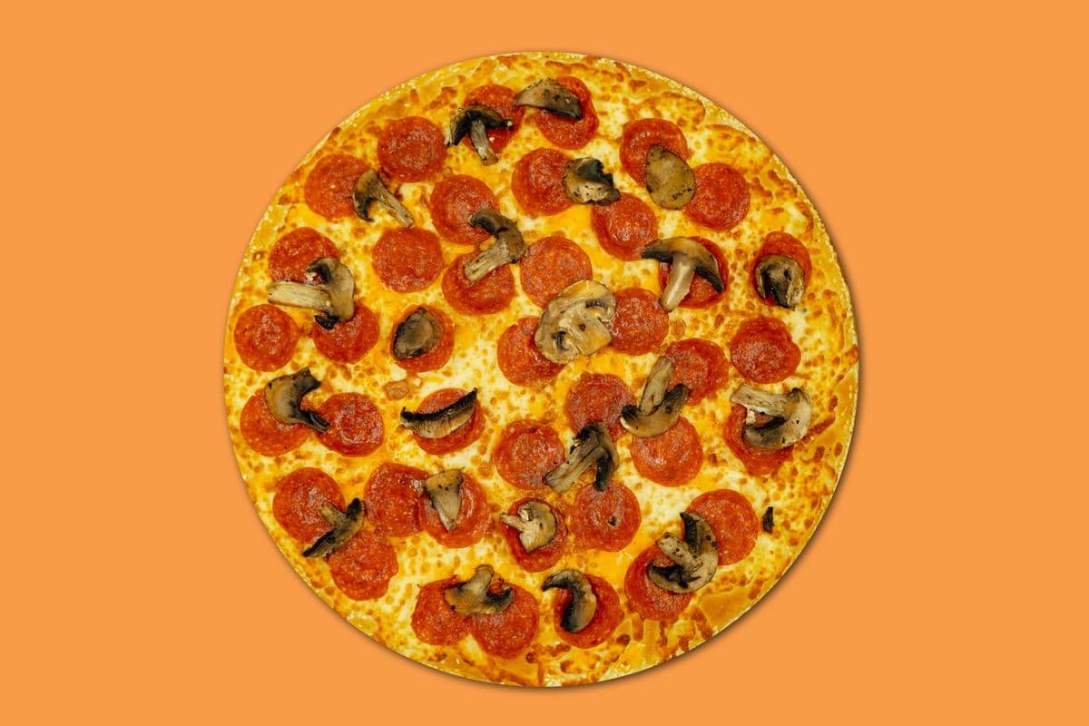 3. 10" Small Pepperoni and Mushroom Pizza