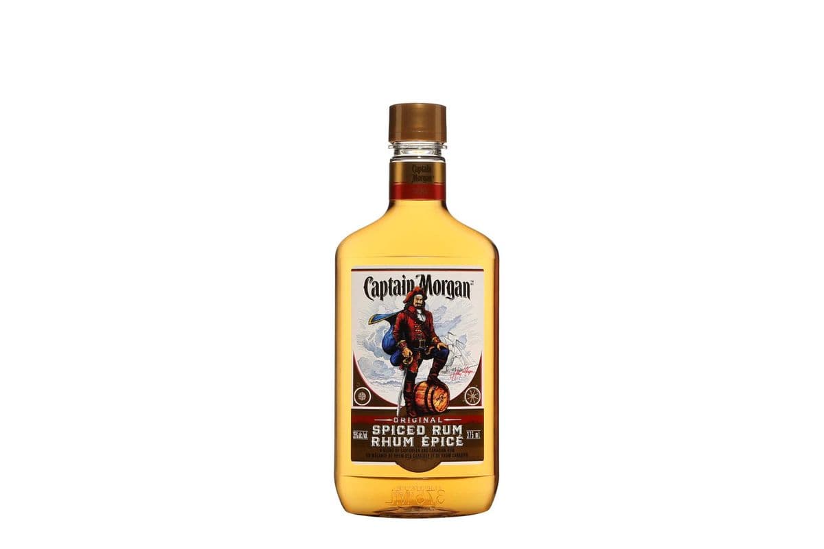 Captain Morgan Spiced Rum (375 ml Bottle) (1 x 375 ml Bottle)