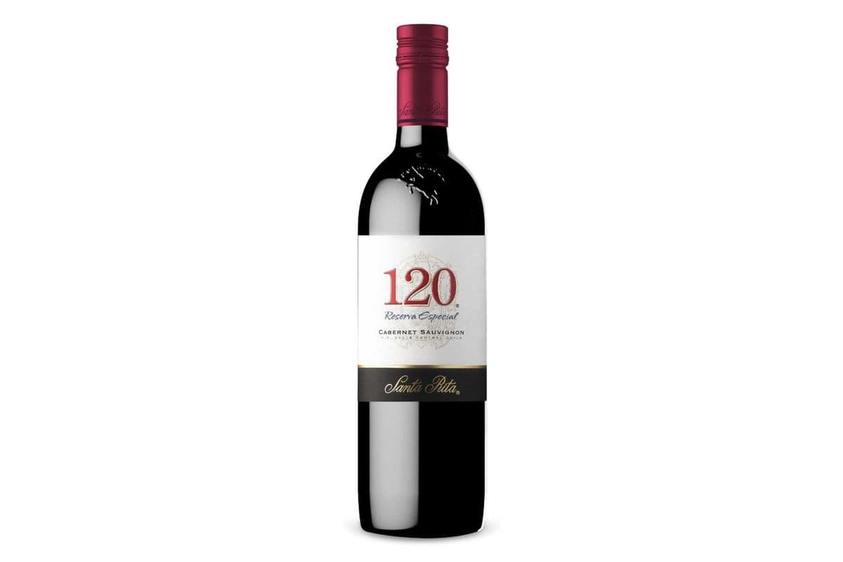 Santa Rita 120 Cabernet Sauvignon-750ml (1 x 750ml)