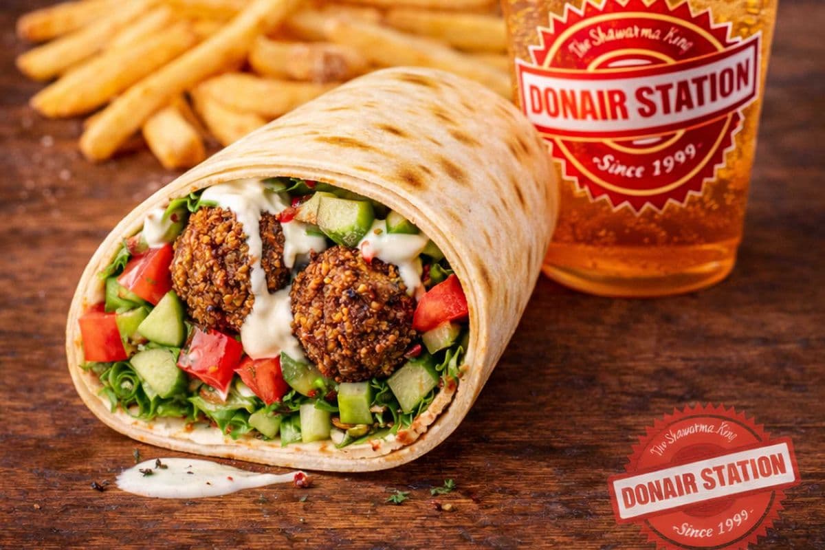 Regular Falafel wrap Combo