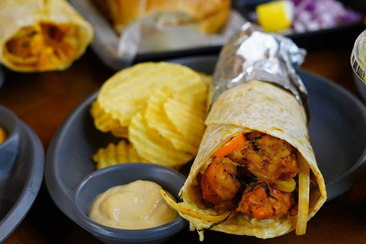 Chicken Tikka Burrito