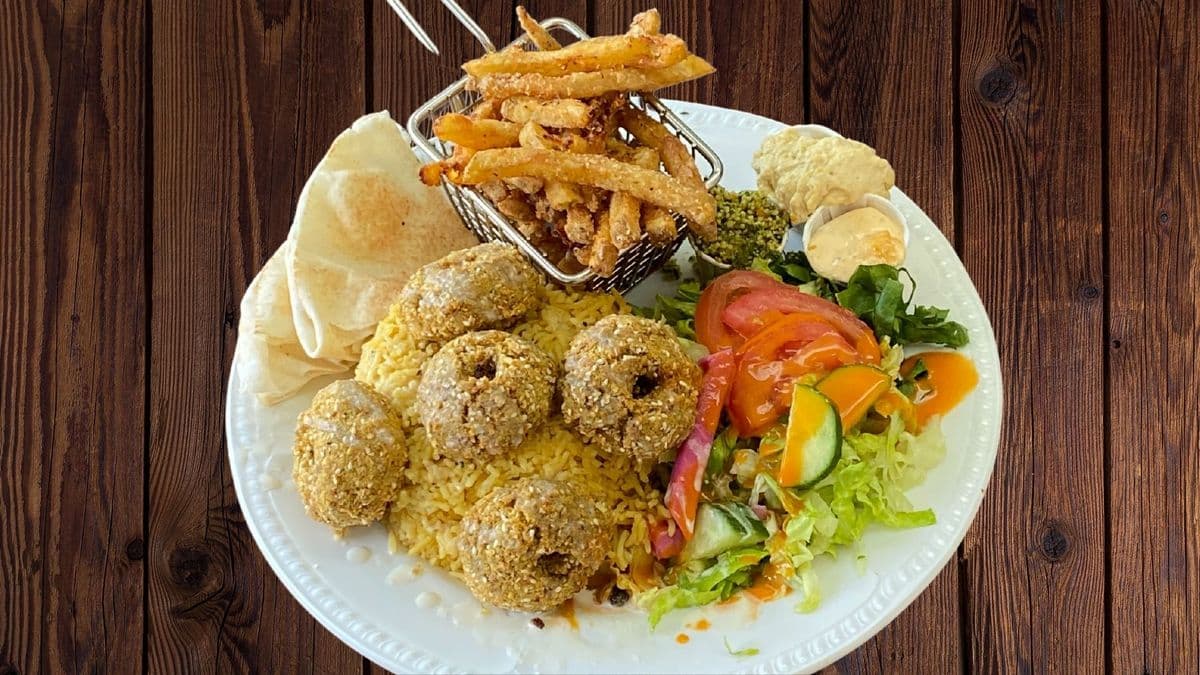 Assiette Falafels / Falafels plate