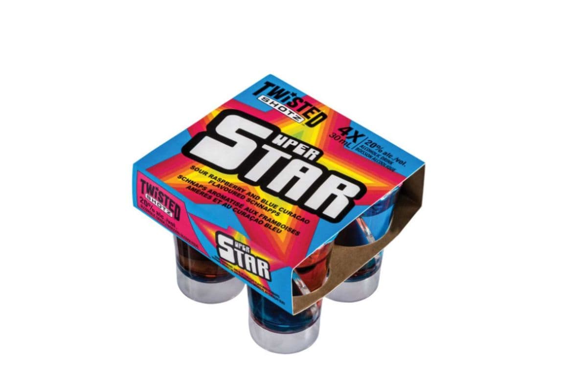 Twisted Shotz Super Star (4 x 30ml)