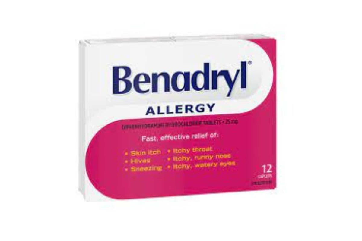 Benadryl Allergy Caplets (12 caps)