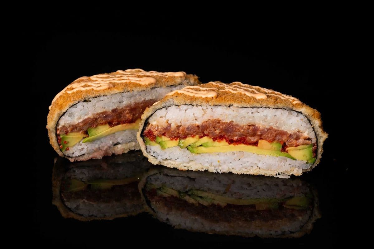 Tuna Tartare Sushi Burger