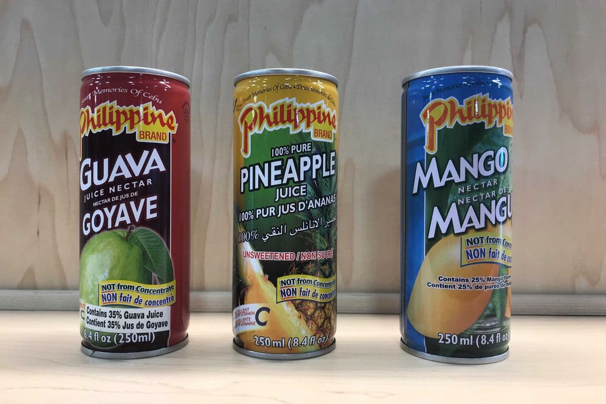 Philippines brand fruit juices (250 ml)