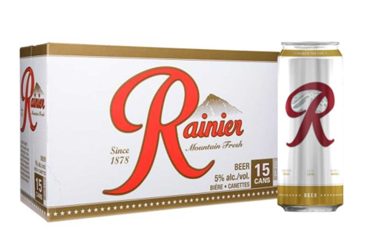 RAINIER 15 CANS (15 x 355 ML)