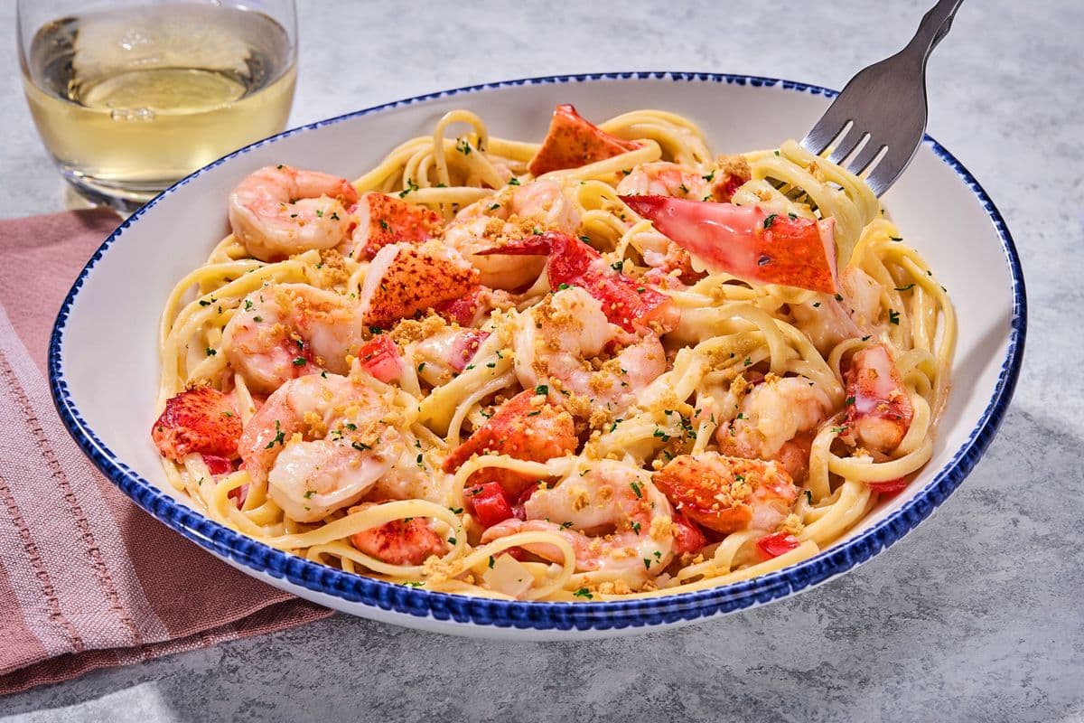 Lobster & Shrimp Linguini