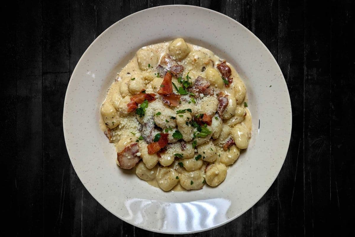 4 Cheese Gnocchi with Bacon