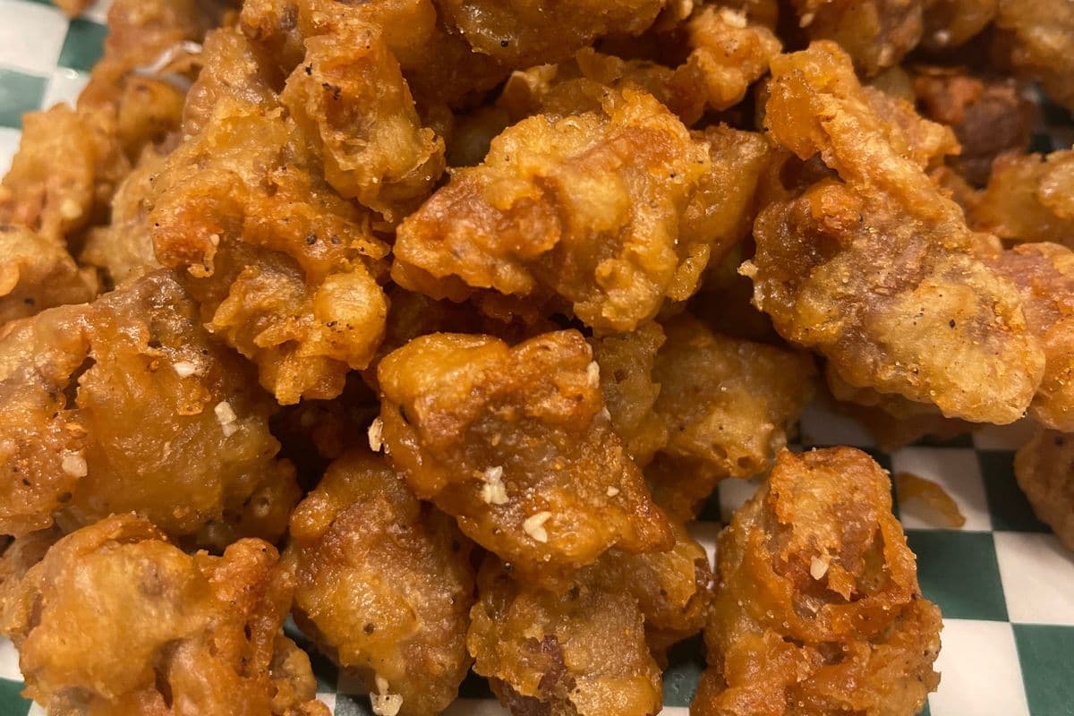 P9. Dry Garlic Pork