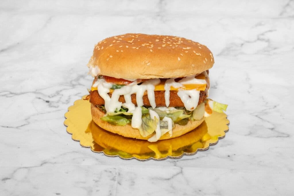 Spicy Paneer Burger