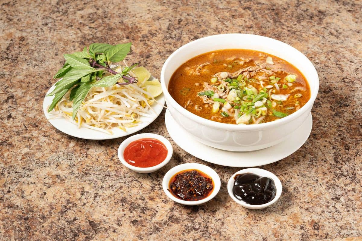 19. Satay Beef Noodle Soup-Pho Sate Bo