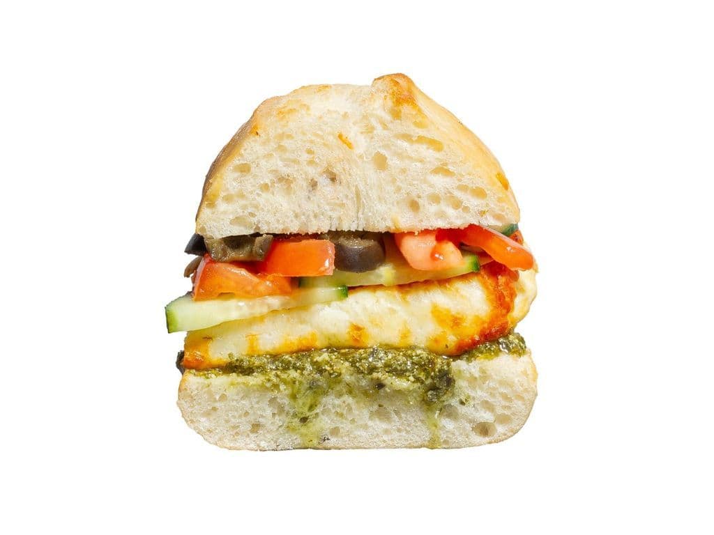 Halloumi Pesto Sandwich