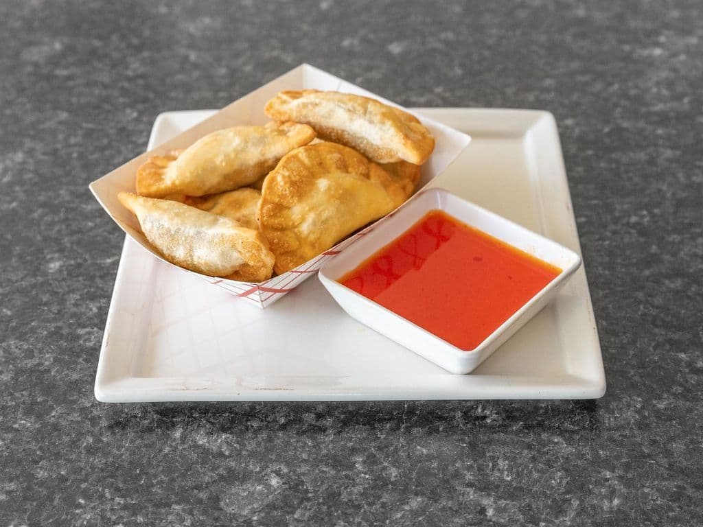 300 DEEP FRIED DUMPLING WITH PINEAPPLE SAUCE