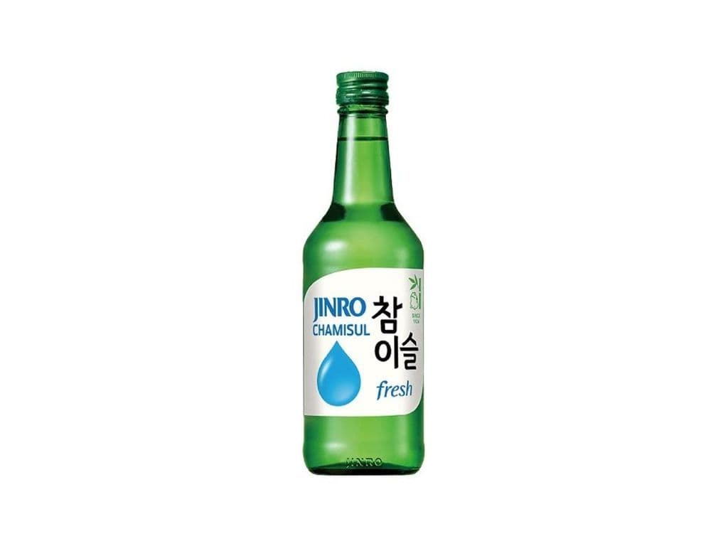 Chamisul Fresh, 360mL Soju (16.5% ABV)