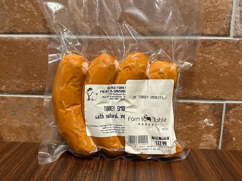 Black Forest Turkey Smokies (Each)