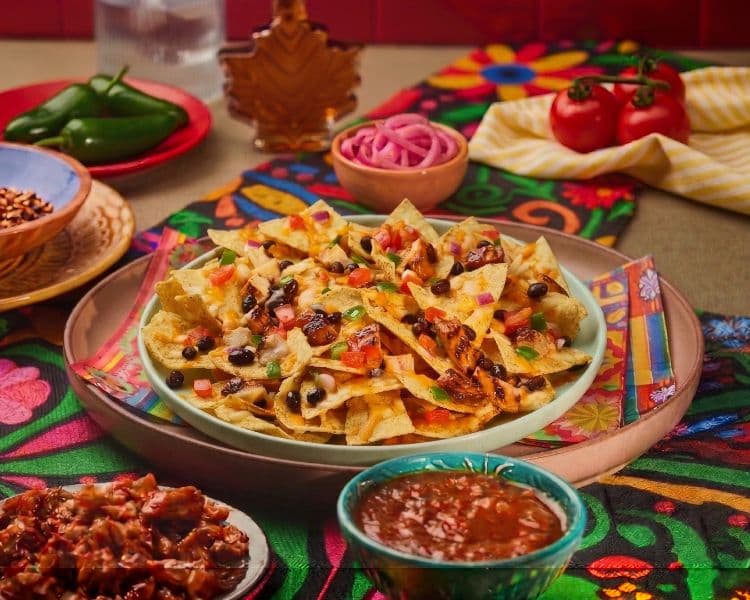 Nachos Poulet Chipotle et Érable
