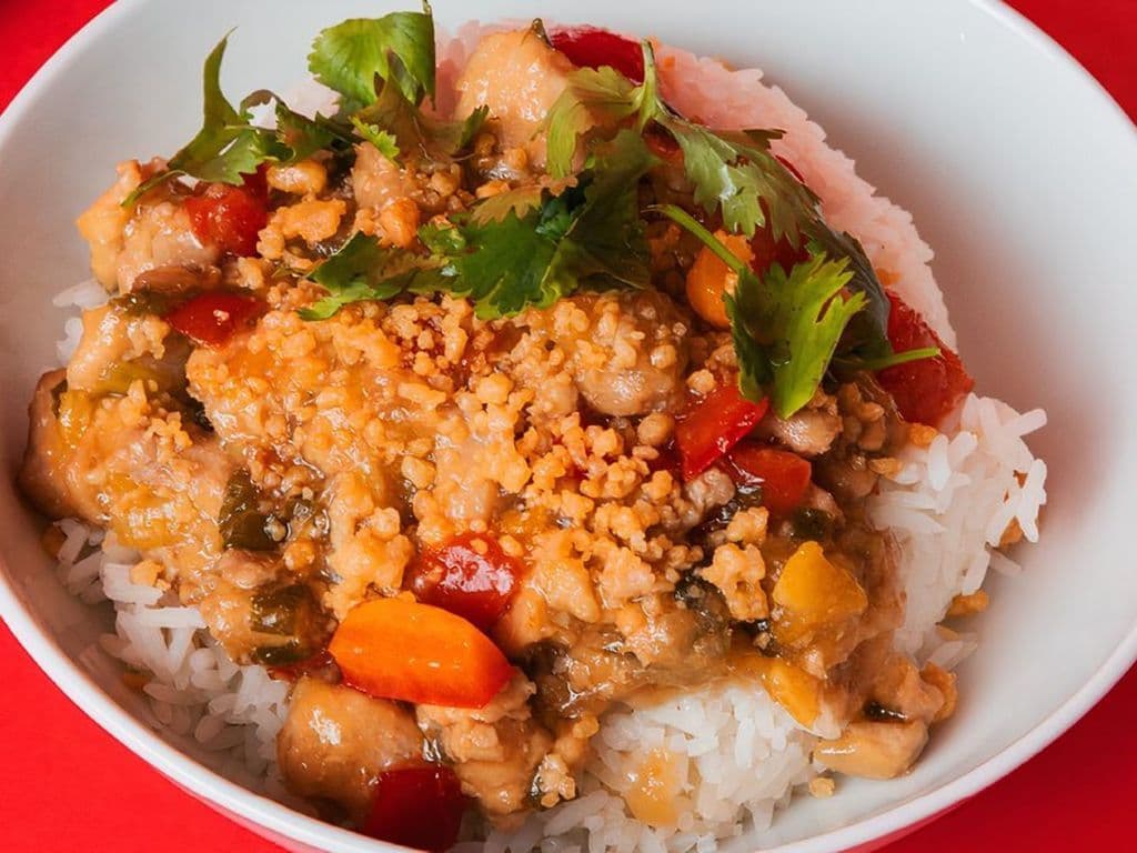 Citrus Glazed Chicken Bowl
