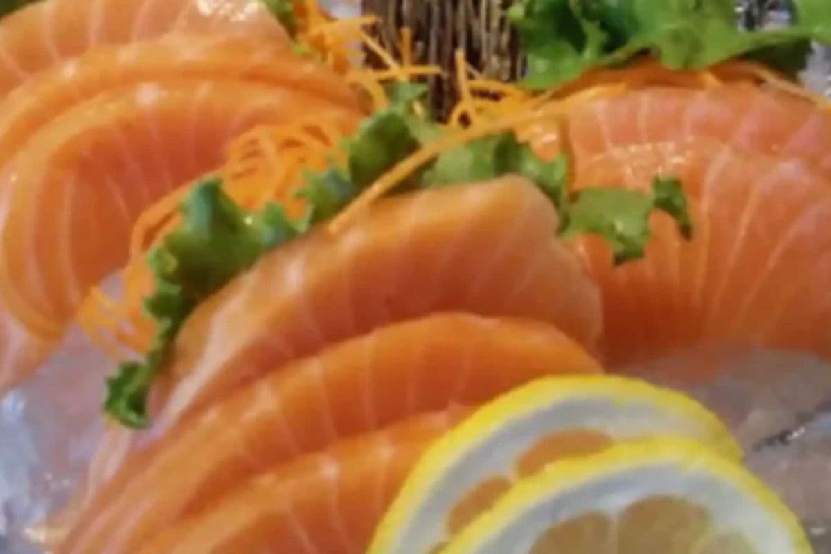 57. Salmon Sashimi