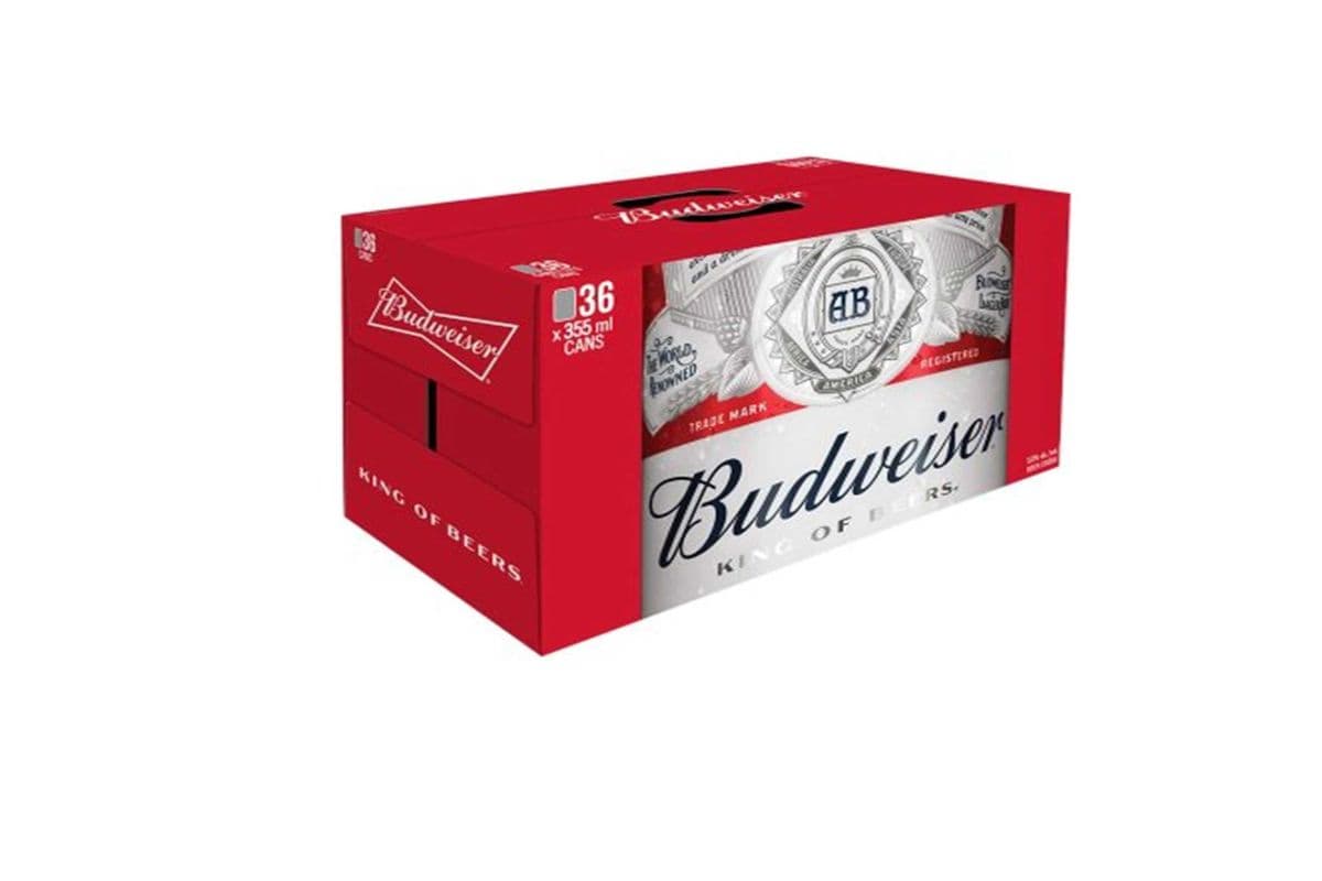 741758 - BUDWEISER (36 x 355 ML CANS)