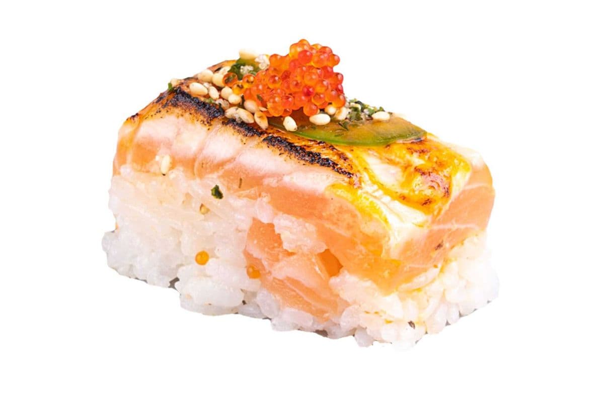 Salmon Pressed Sushi (6 pcs)