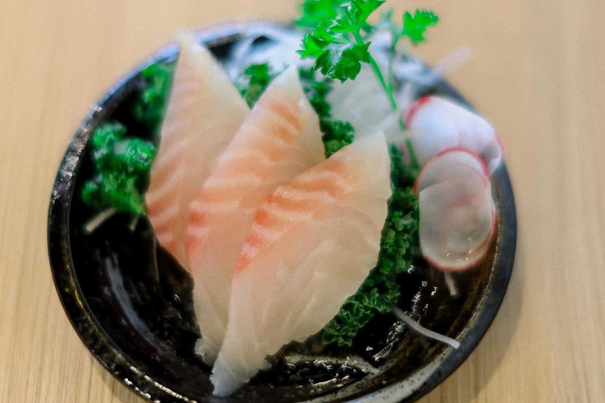 Tai Sashimi (Red Snapper) (3 pcs)