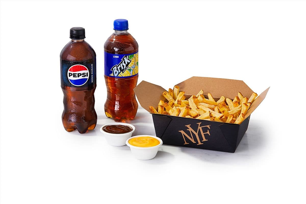 Double Dipper Combo for 2 (Large Fries, Two Dips, Two Drinks)