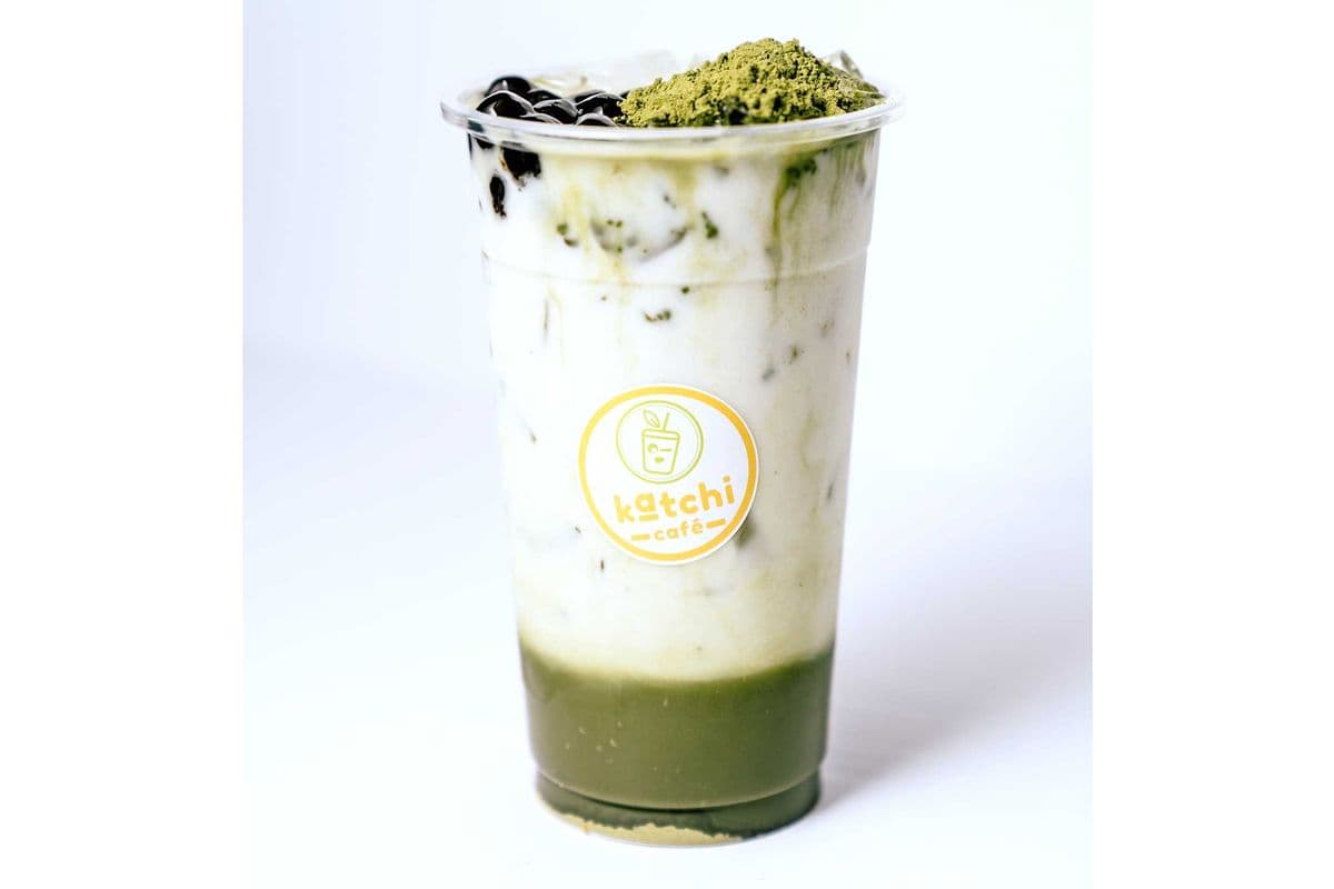 Matcha Milk Tea (Dairy) (710 ml)