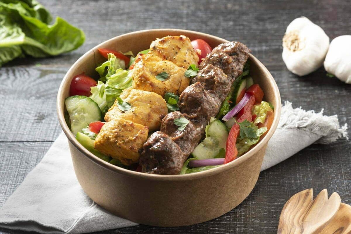 Mix BBQ Salad Bowl