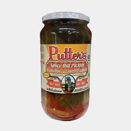 Putter's Cornichons à l'aneth piquante / Putter's Spicy Dill Pickles