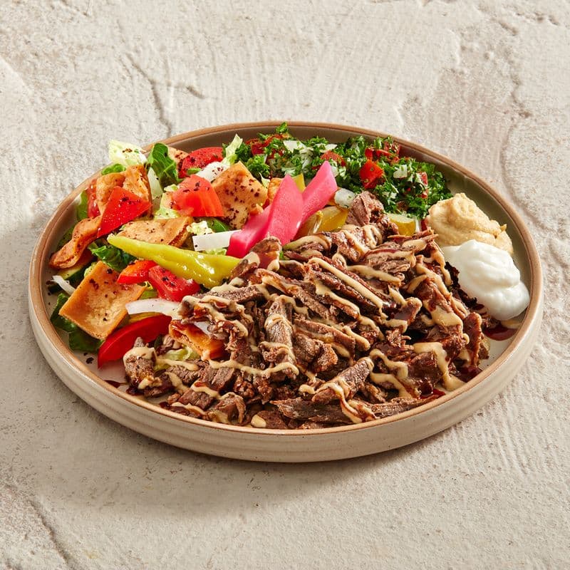 Beef Shawarma Salad / Salade de shawarma au bœuf