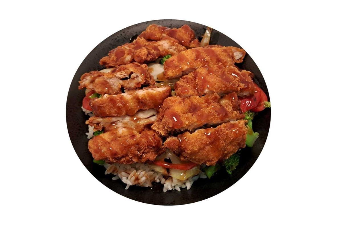 Chicken Katsu Donburi ( Chicken Cutlets)